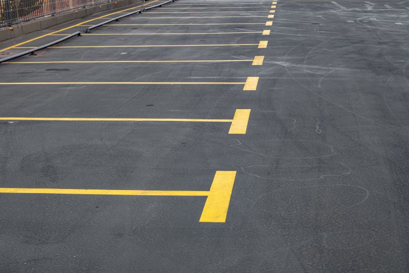 Parking Lot Sealcoating detail